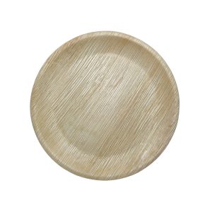 Areca Leaf Round Deep Plate 10"
