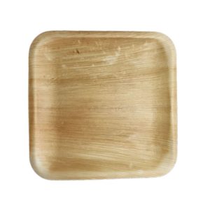 square areca leaf plate – 10"